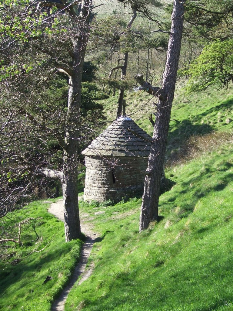 View of Goyt Valley walk - Spanish Shrine